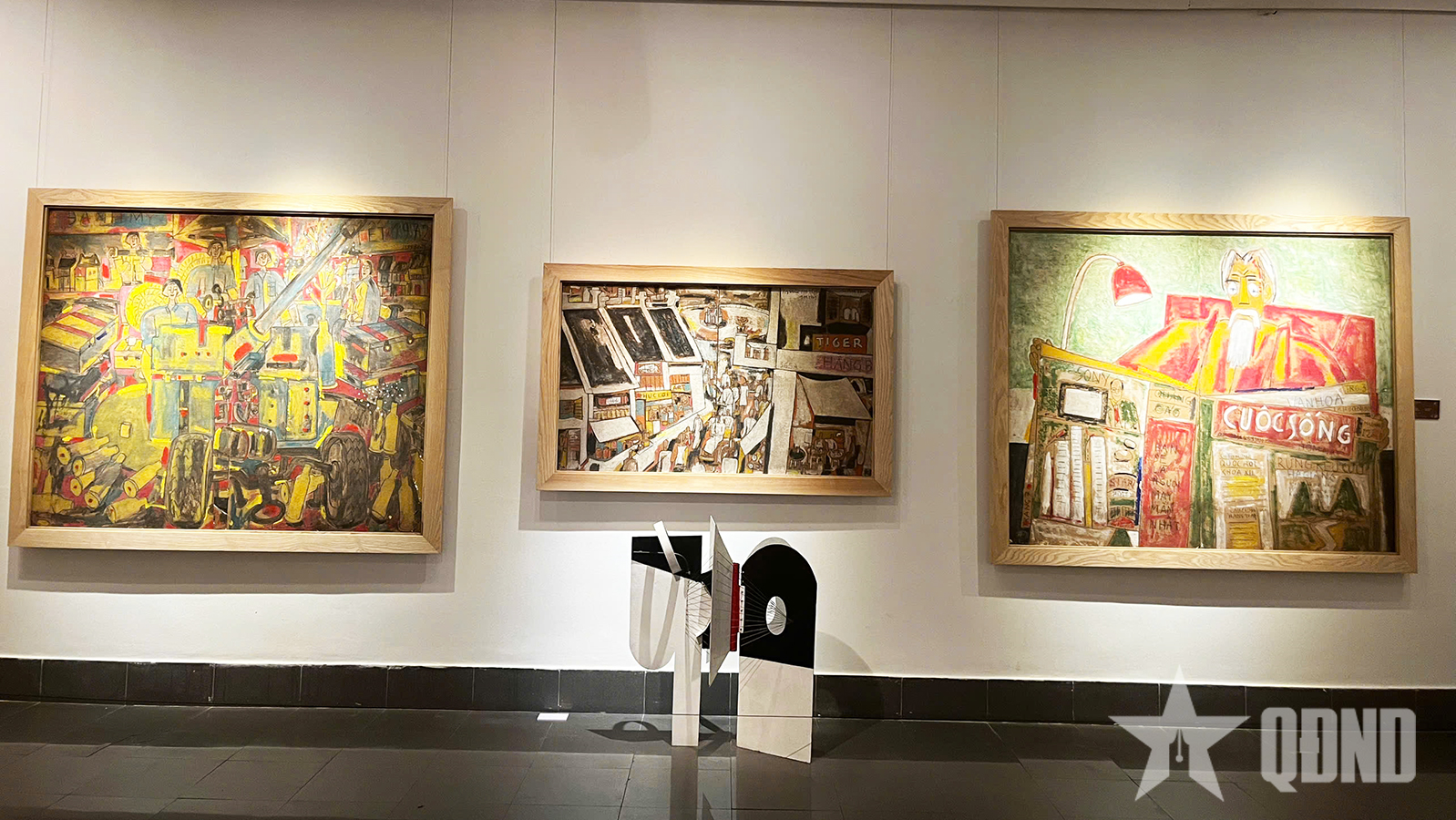 Triển lãm không gian nghệ thuật của cố họa sĩ, điêu khắc gia Lê Công Thành